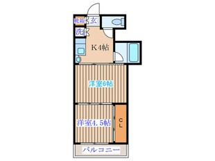 ｼｬﾝｸﾞﾘﾗ福沢の物件間取画像